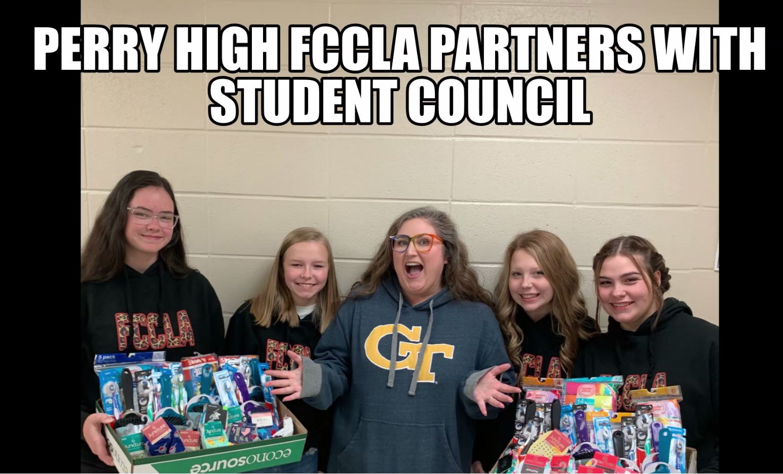 Perry High FCCLA Partners with Student Council