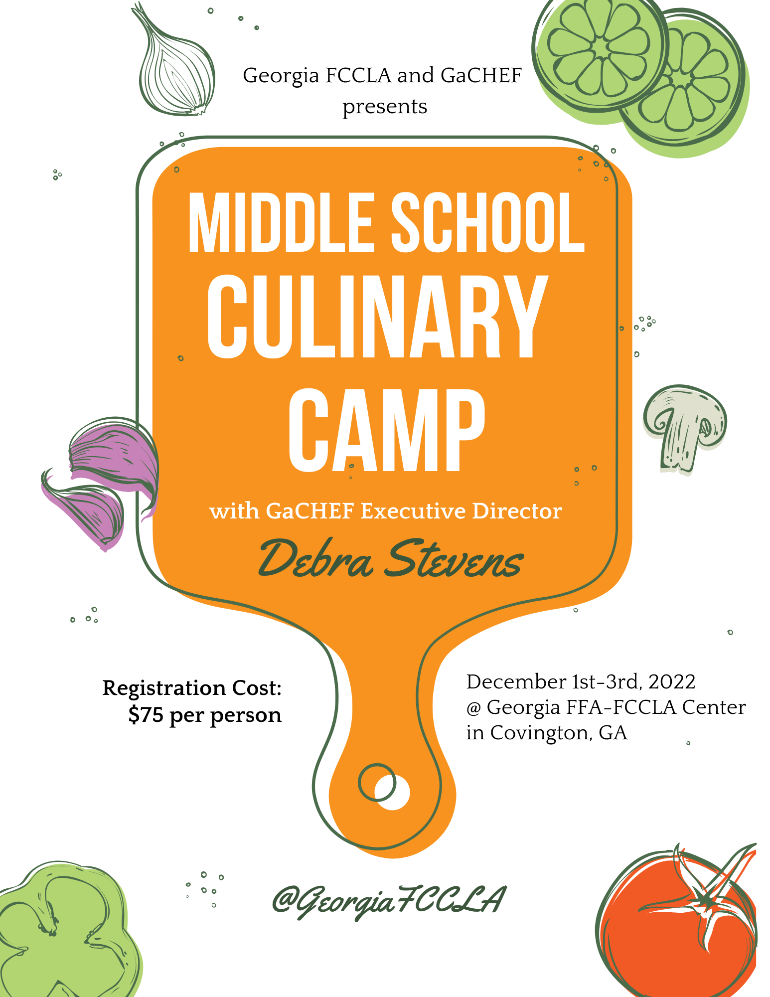 Middle School Culinary Boot Camp